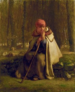 Ülő pásztorlány, 1852 körül