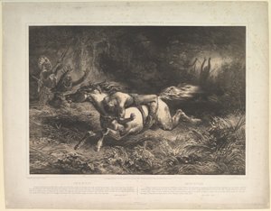 Simon Butler Indian Trails, vol. 1852. II. alkotó: Jean Francois Millet