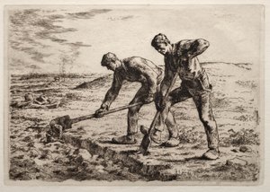A Diggerek alkotó: Jean Francois Millet