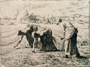 Gleaners, 1855 alkotó: Jean Francois Millet