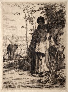 A nagy pásztorlány alkotó: Jean Francois Millet