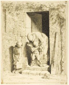 Az anyai óvintézkedés alkotó: Jean Francois Millet