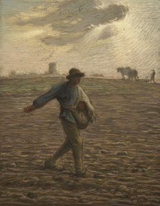 A Magvető, 1865 körül alkotó: Jean Francois Millet