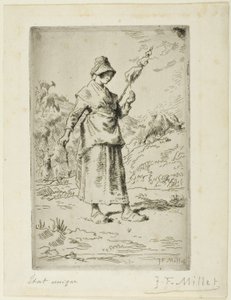 A Spinner alkotó: Jean Francois Millet