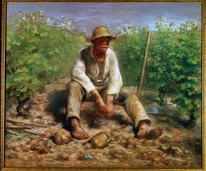 A borász Jean Francois Millet festménye (1814-1875) 19. század Hága. Rijksmuseum alkotó: Jean Francois Millet