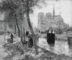 Párizsi Szűzanya, 189095. alkotó: Jean Francois Raffaelli