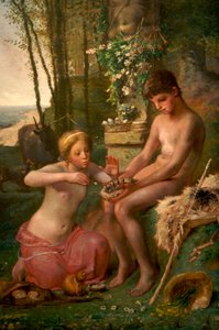 Tavasz (Daphnis és Chloë) alkotó: Jean Francois Millet
