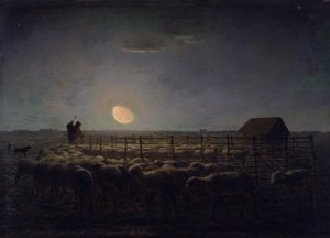 A juhnyáj, holdfény alkotó: Jean Francois Millet
