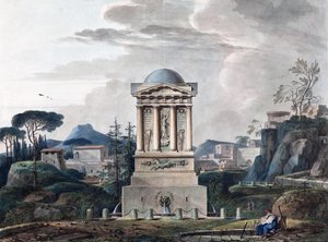 A poltavai szökőkút terve, 1807