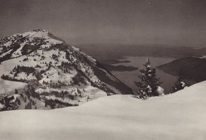Rigi im Winter (f/w fotó) alkotó: Jean Gaberell