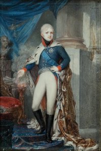Sándor császár portréja 1777-1825, 1800-as évek eleje alkotó: Jean Gerin