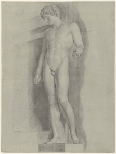 Az Albani Antinous nevű szobor tanulmányozása