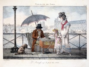 A vak ember a Pont des Arts-on – Marlet „Párizsi festményei” című művében