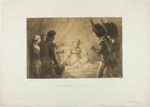 Lásd, M. le Maréchal, én valóban az anyja vagyok... alkotó: Jean Henri Marlet