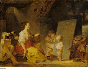 Fragonard - Mondd, hogy kérlek, 1780 körül. alkotó: Jean Honore Fragonard