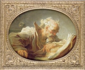 Egy filozófus, 1764 körül (lásd még: 146465) alkotó: Jean Honore Fragonard