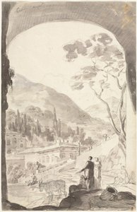 Cava Napoli, 1700-as vagy 1800-as évek. alkotó: Jean Honore Fragonard
