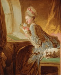 A szerelmes levél. 1770-es évek eleje alkotó: Jean Honore Fragonard