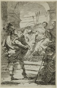 Fabius Maximus a karthágói szenátus előtt alkotó: Jean Honore Fragonard