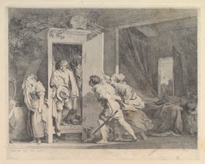 A kabinet, 1778. alkotó: Jean Honore Fragonard