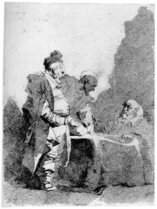 Kereskedők, 1750-1800, 1924 alkotó: Jean Honore Fragonard