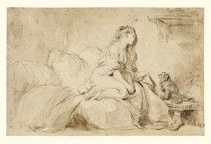 Ó! Bárcsak ő is ilyen hűséges lenne hozzám! alkotó: Jean Honore Fragonard