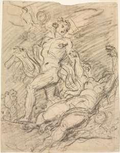 Orpheus és Eurydice recto , Kr. e. 1761. alkotó: Jean Honore Fragonard