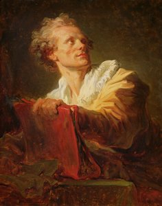 Egy fiatal művész portréja, feltehetően Jacques-Andre Naigeon (1738-1810)