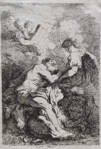 Szent Jeromos. alkotó: Jean Honore Fragonard