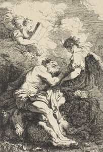 Szent Jeromos, 1761-65 körül alkotó: Jean Honore Fragonard