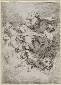 Szent Márk alkotó: Jean Honore Fragonard