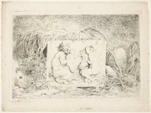 Szatírok tánca, a Bacchanales, avagy szatírok játékai című filmből alkotó: Jean Honore Fragonard