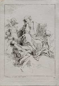 Szent Lukács. alkotó: Jean Honore Fragonard
