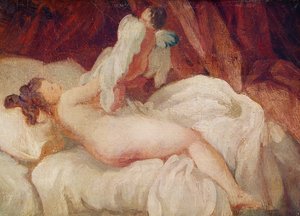 A blúz levétele alkotó: Jean Honore Fragonard