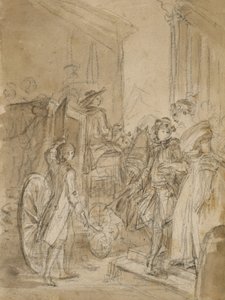 Indulás edzővel alkotó: Jean Honore Fragonard