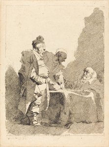 Az adószedők (Les traitants) alkotó: Jean Honore Fragonard
