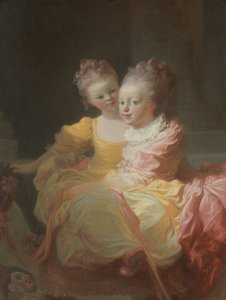 A két nővér, kb. 1769-70. alkotó: Jean Honore Fragonard