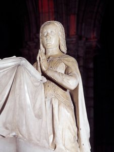 Bretagne-i Anna (1477-1514) és XII. Lajos sírjának Orant. I. John Juste szobra (1485-1549) alkotó: Jean I Juste