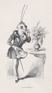 Egy régi pillangó jelenetek az állatok magán- és közéletéből, kb. 1837-47. alkotó: Jean Ignace Isidore Gérard