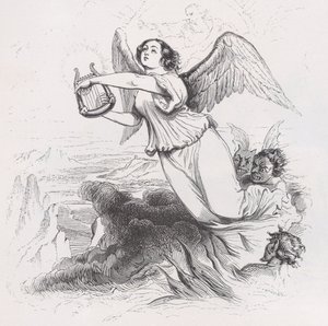 A száműzött angyal a Béranger teljes műveiből, 1836.
