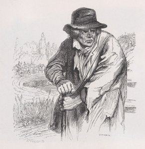 A régi vagabond Béranger teljes műveiből, 1836.