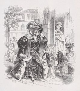 A szegény putti Béranger teljes műveiből, 1836. alkotó: Jean Ignace Isidore Gérard
