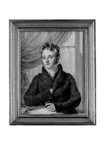 Egy fiatal költő (szépia a panelen) alkotó: Jean-Jacques Casimir Karpff