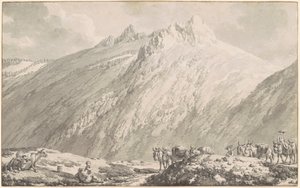 A Grimsel-hágó alkotó: Jean Jacques Francois Le Barbier