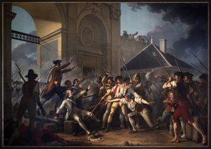 Az ifjú Desilles hősi bátorsága, 1791