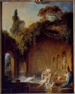 A nimfák fürdője Jean Jacques Francois Barbier l
