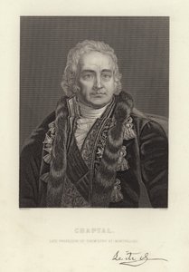 Jean-Antoine Chaptal alkotó: Jean Jacques Francois Monanteuil