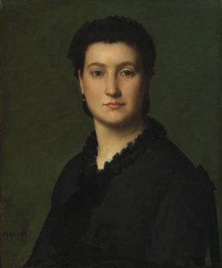 Egy nő portréja alkotó: Jean-Jacques Henner