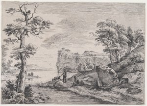 Kecskepásztor, 1763. alkotó: Jean Jacques de Boissieu