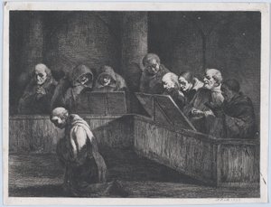 Szerzetesek énekelnek, 1795.